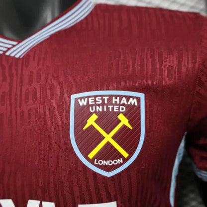 Authentic West Ham Home Jersey 25/26