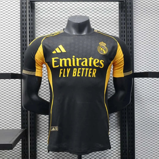 Authentic Real Madrid Black Special Edition Jersey 25/26
