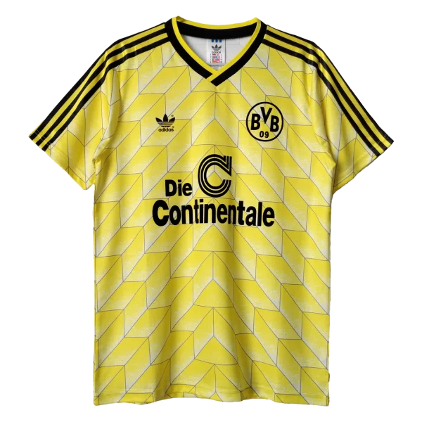 Retro 1988 Borussia Dortmund Home Jersey