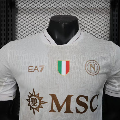 Authentic Napoli Away White Jersey 25/26