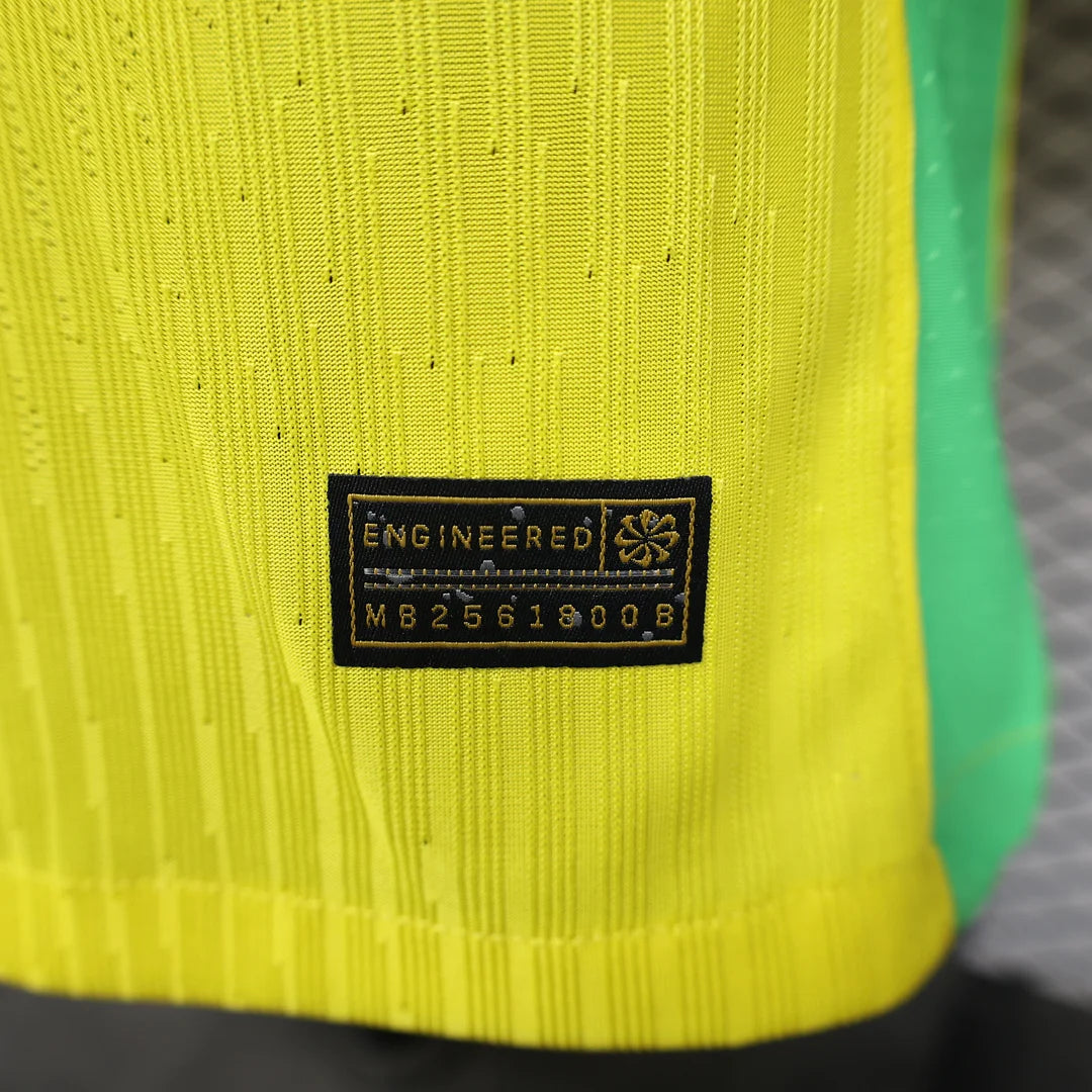 Authentic Brazil Home Jersey 2025