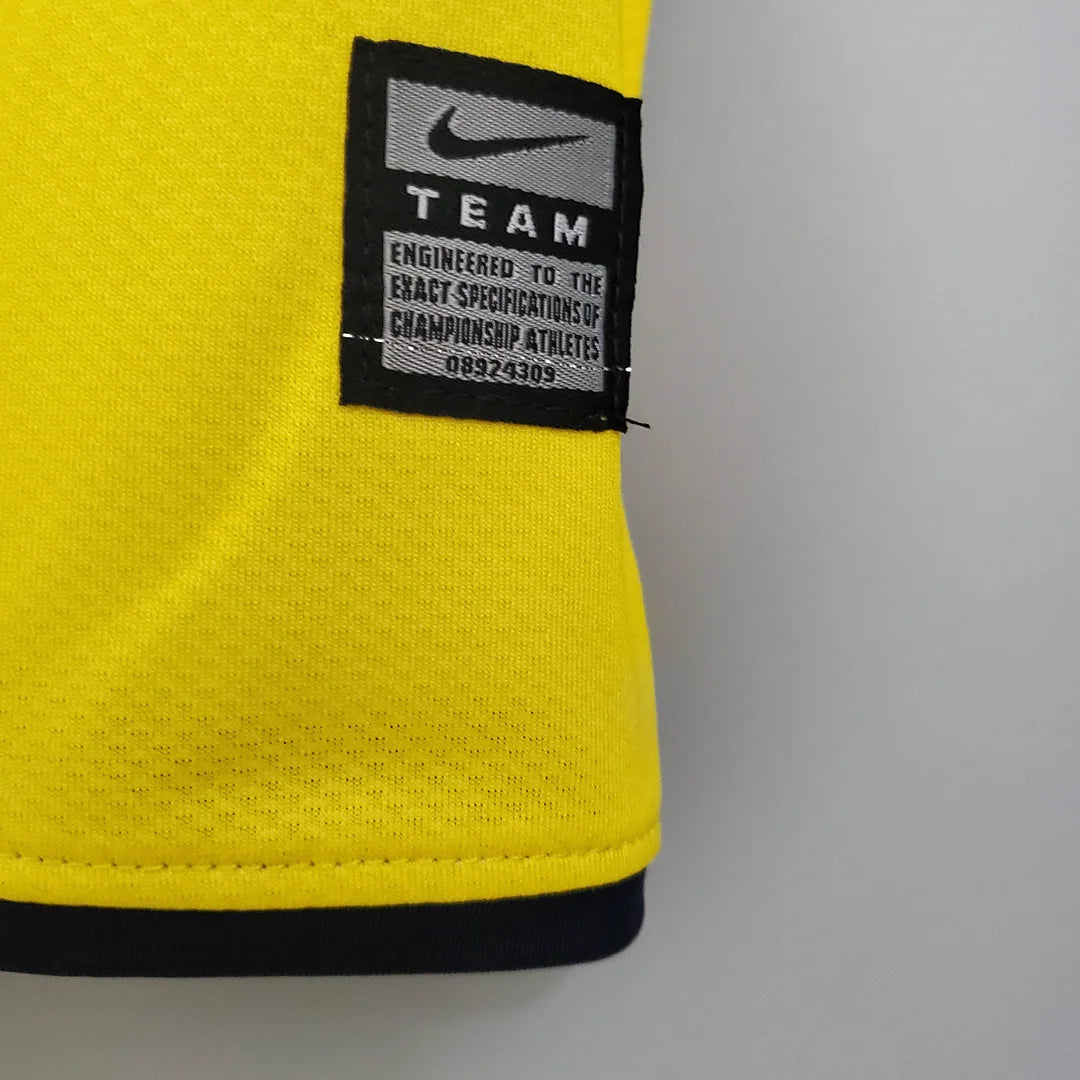 Retro Barcelona Away Yellow Jersey 08/09