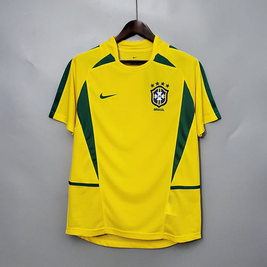 Retro Brazil Home Jersey 2002