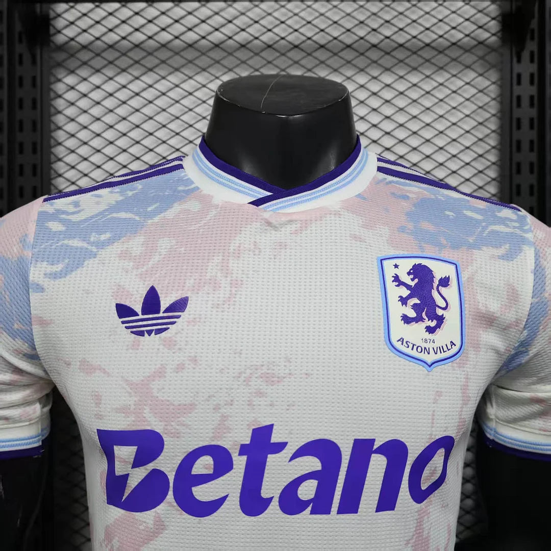 Authentic Aston Villa Away White Jersey 25/26