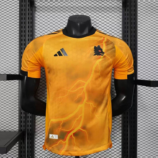 Authentic Roma Away Orange Jersey 25/26