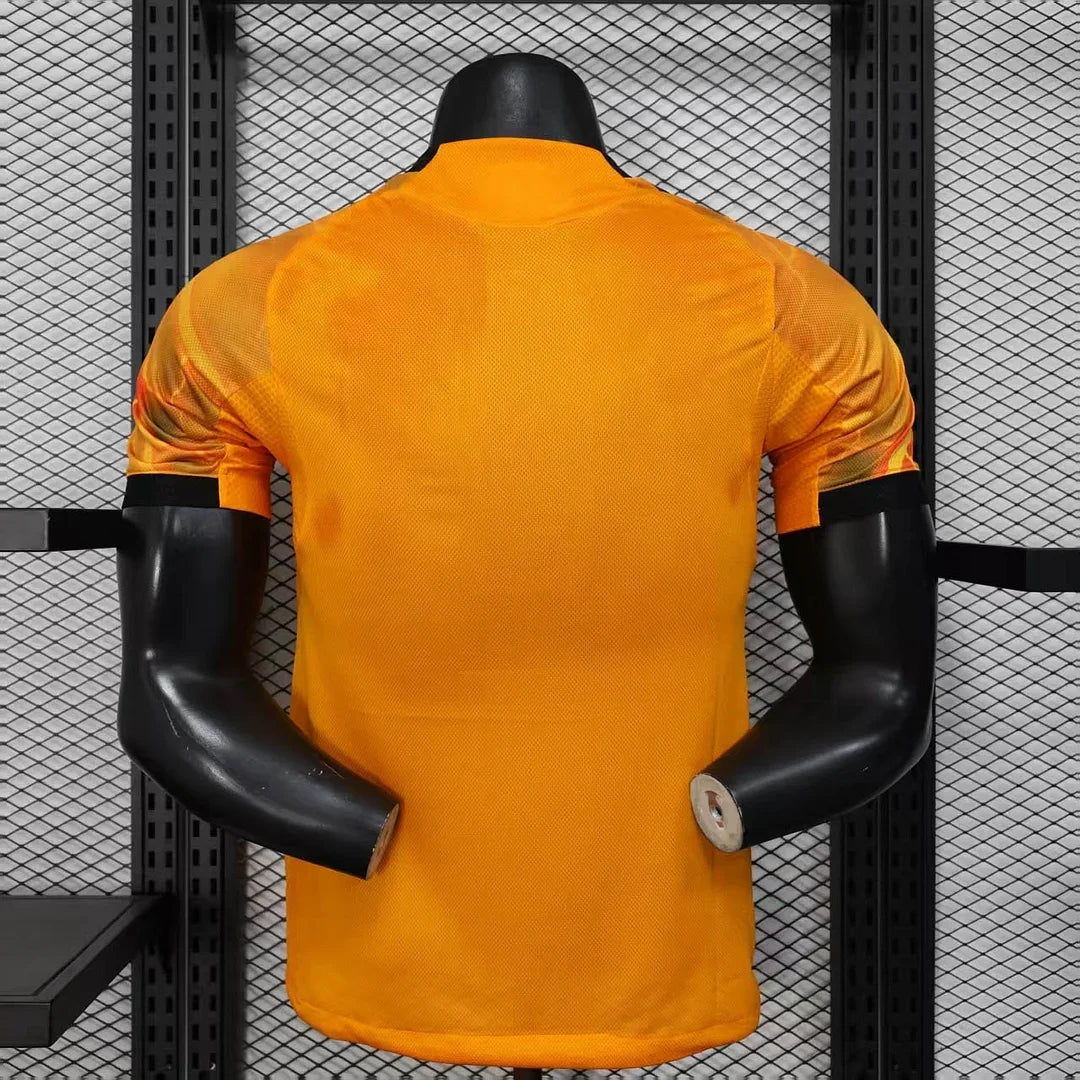 Authentic Roma Away Orange Jersey 25/26