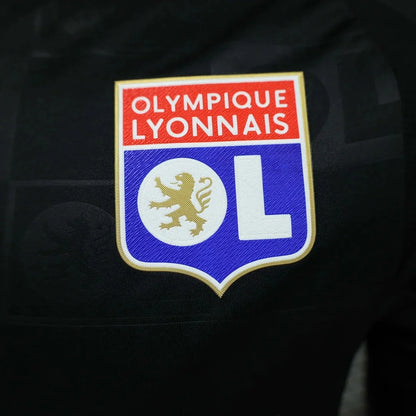 Authentic Lyon Away Black Jersey 24/25