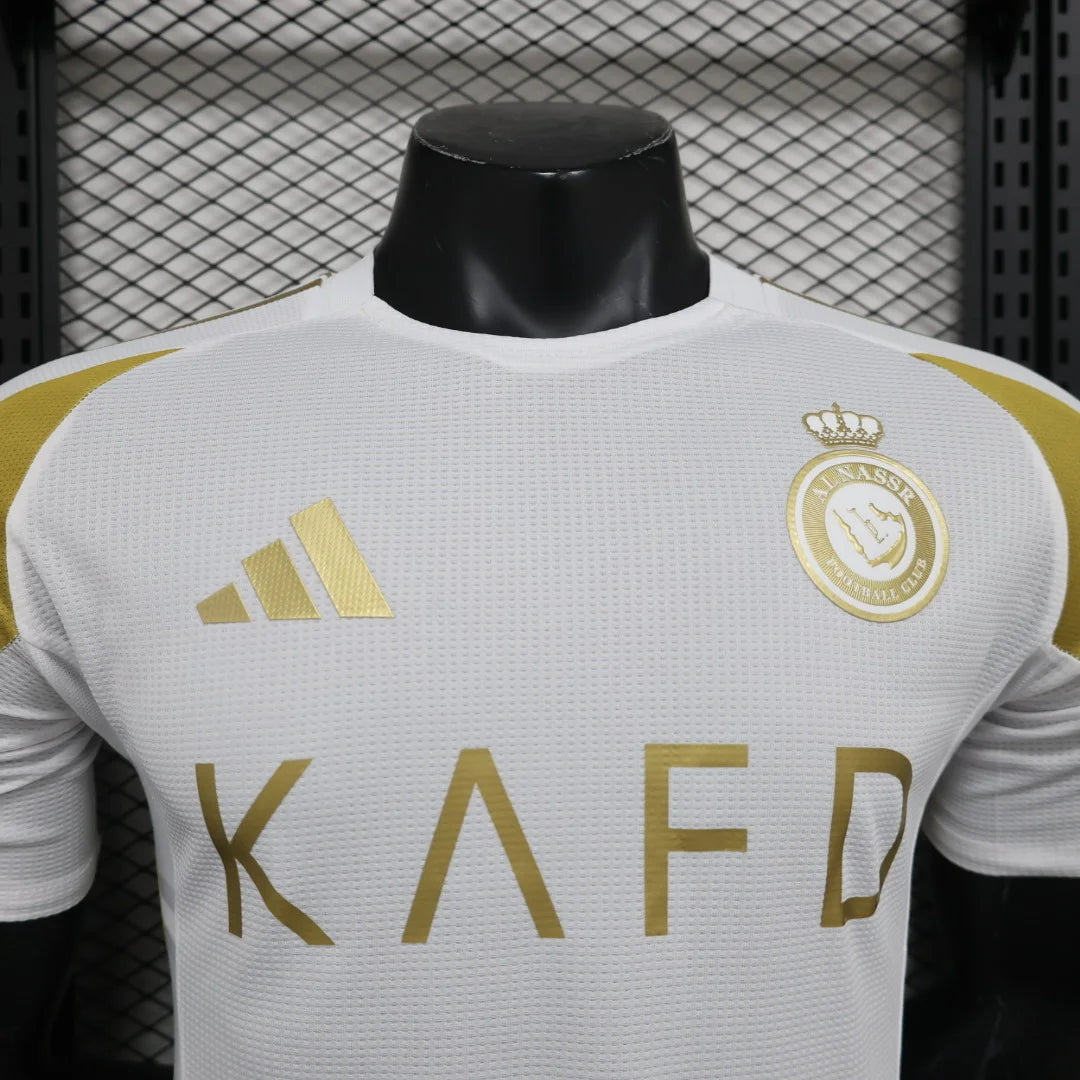 Authentic Al Nassr Away White Jersey 24/25