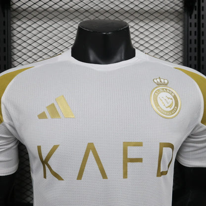 Authentic Al Nassr Away White Jersey 24/25