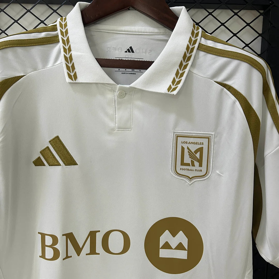 Los Angeles Away White Jersey Fans Edition 25/26