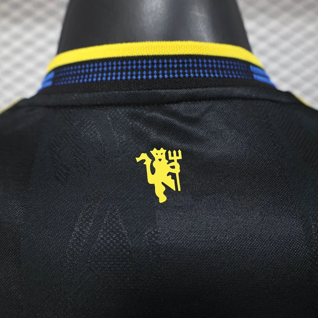 Authentic Manchester United Away Black Jersey 25/26