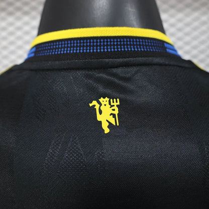 Authentic Manchester United Away Black Jersey 25/26