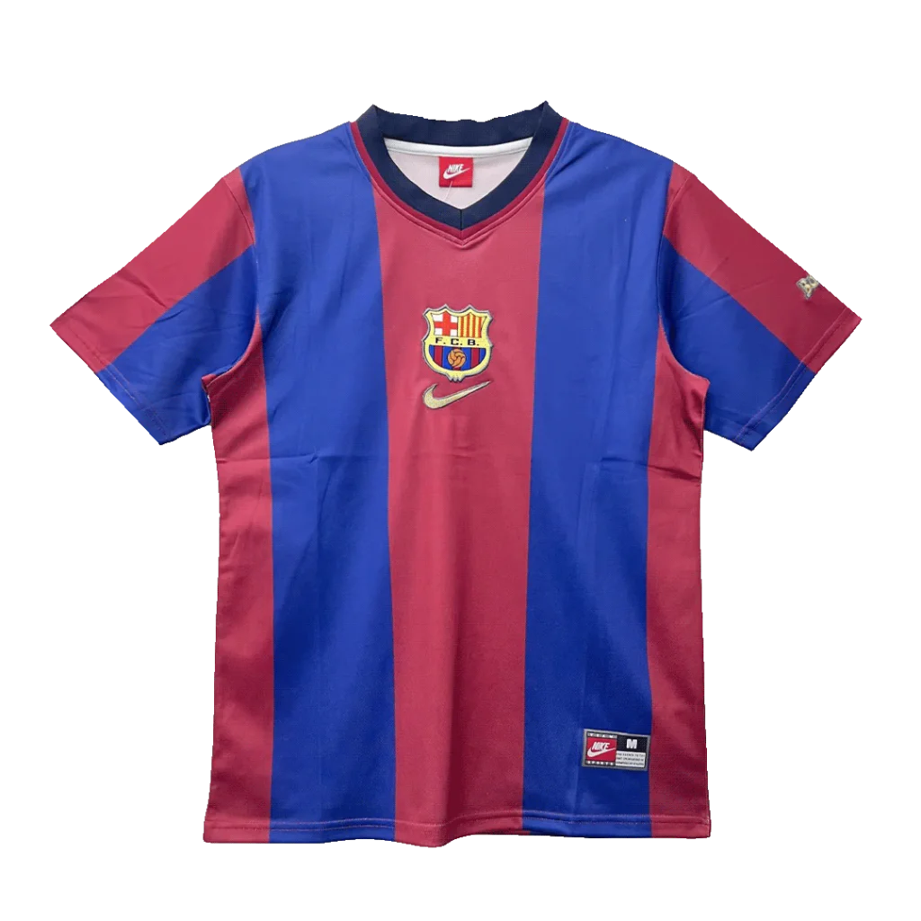 Retro 1998/99 Barcelona Home Jersey