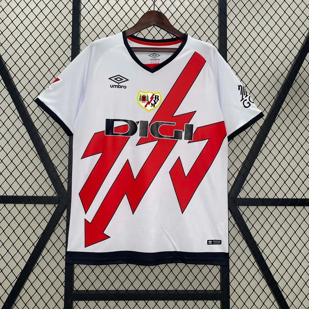 Rayo Vallecano Home Jersey Fans Edition 24/25