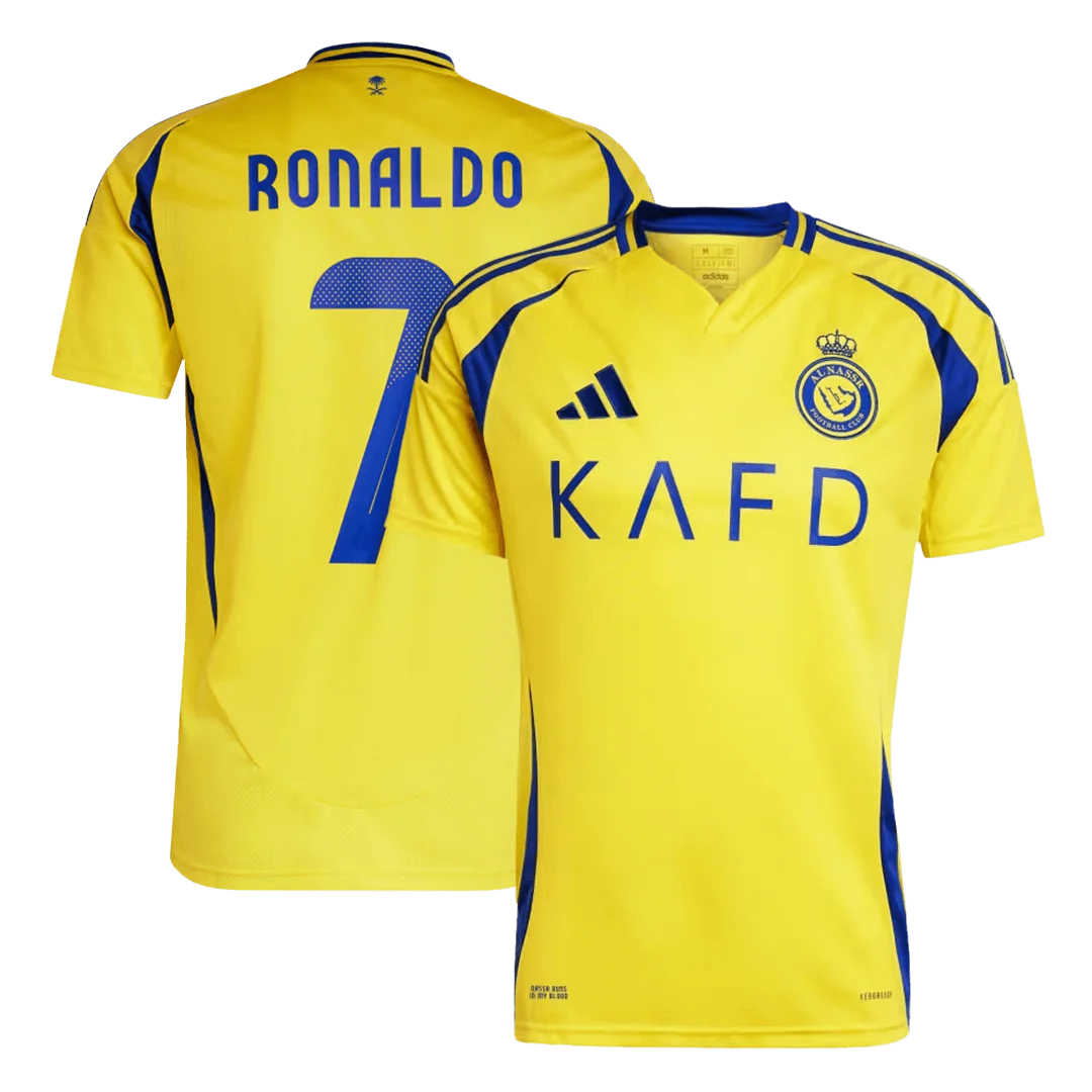 Cristiano Ronaldo #7 Al Nassr Home Jersey 2024/25 – Fans Edition