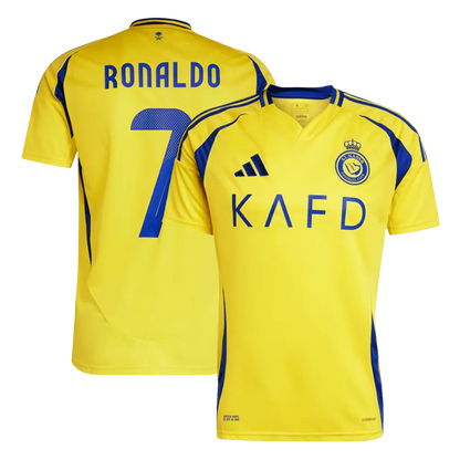 Cristiano Ronaldo #7 Al Nassr Home Jersey 2024/25 – Fans Edition