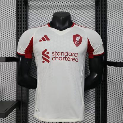 Authentic Liverpool Away White Jersey 25/26