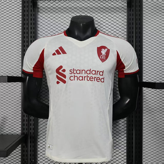 Authentic Liverpool Away White Jersey 25/26