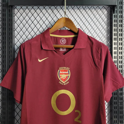 Retro Arsenal Home Jersey 05/06