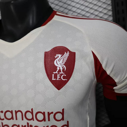 Authentic Liverpool Away White Jersey 25/26