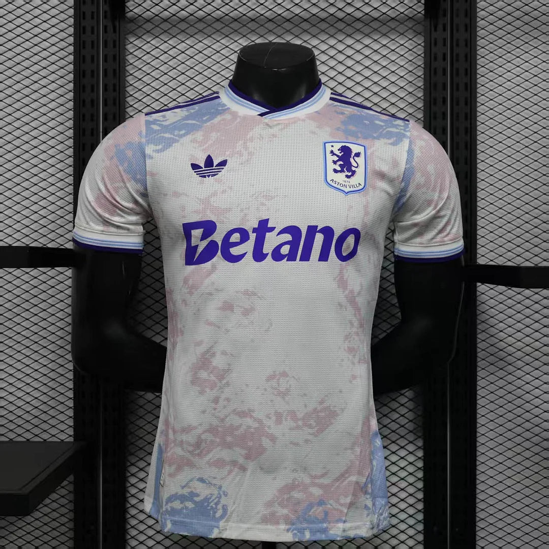 Authentic Aston Villa Away White Jersey 25/26