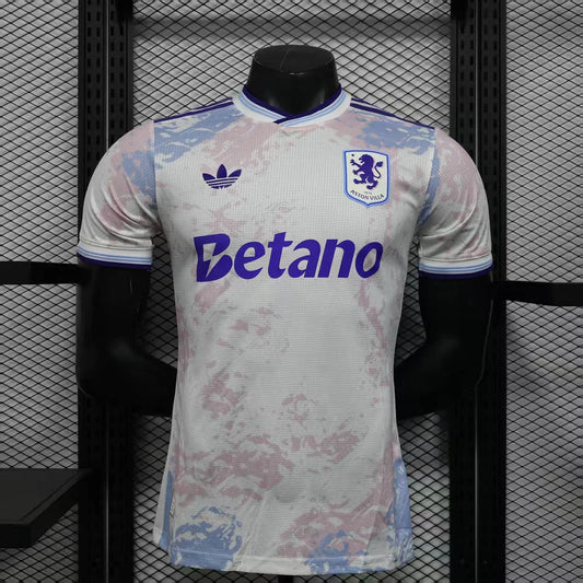 Authentic Aston Villa Away White Jersey 25/26