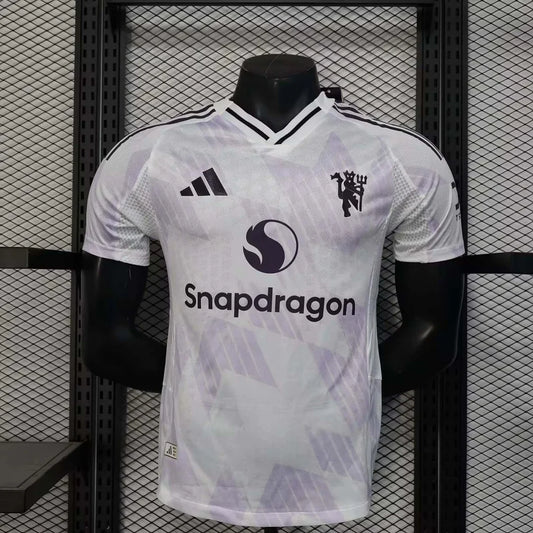 Authentic Manchester United Away White Jersey 25/26
