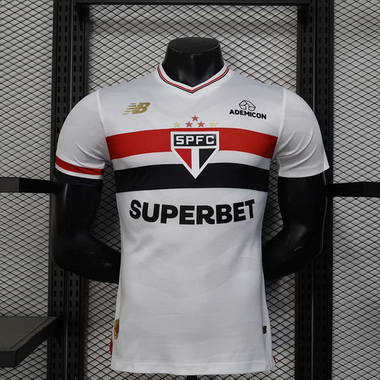 Authentic São Paulo Home Jersey 25/26