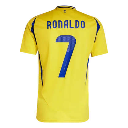 Cristiano Ronaldo #7 Al Nassr Home Jersey 2024/25 – Fans Edition