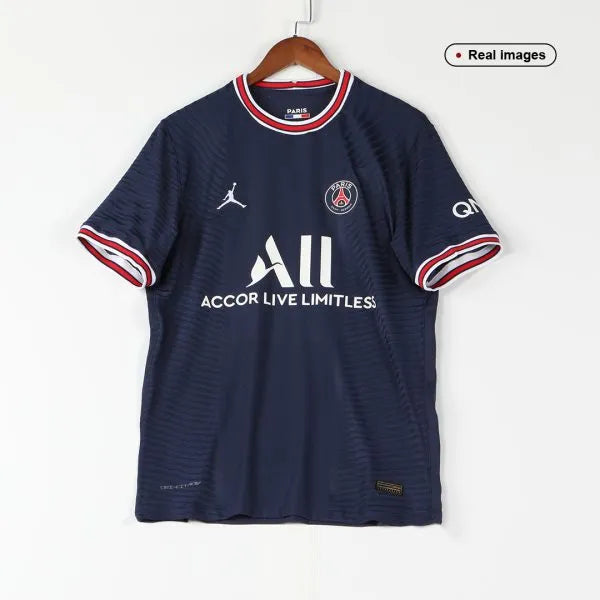 Authentic Ballon d’Or Special Gold Messi #30 PSG Home Jersey 21/22