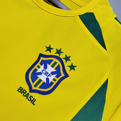 Retro Brazil Home Jersey 2002
