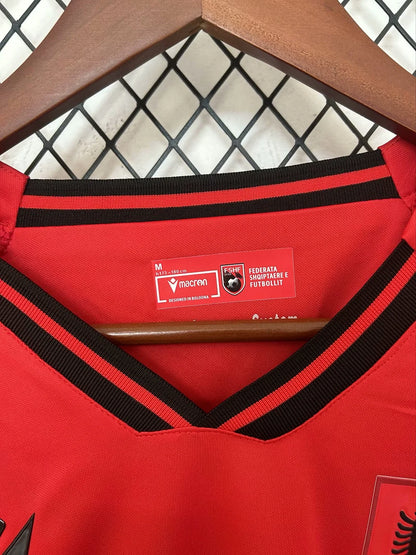 Albania Home Jersey Fans Edition 2025