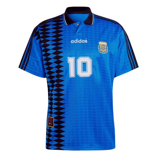 Retro 1994 #10 Argentina Away Jersey