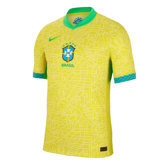 Authentic Brazil Home Jersey 2024