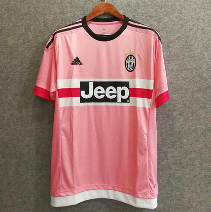 Retro Juventus Away Pink Jersey 15/16