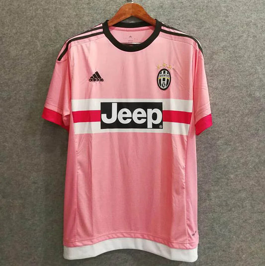 Retro Juventus Away Pink Jersey 15/16