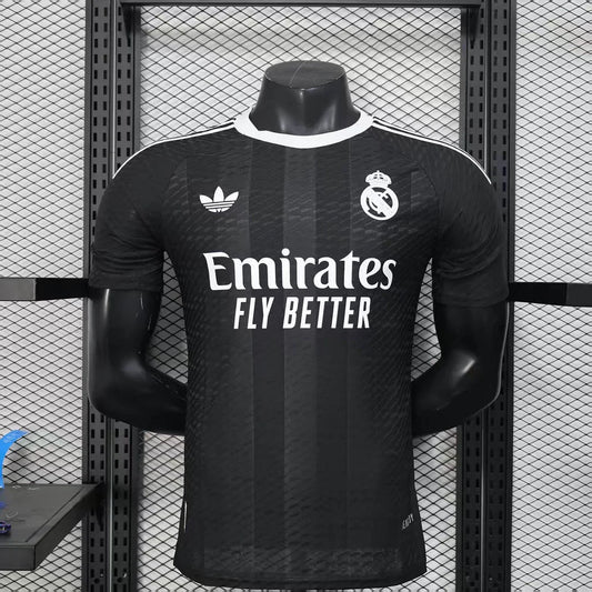 Authentic Real Madrid Goalkeeper Black Jersey 25/26