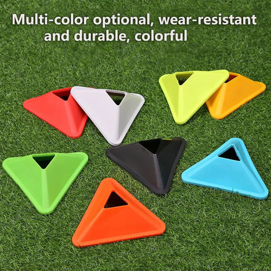 2 PCS Triangle Football Training Disc Cones