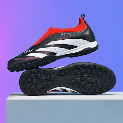 New Training Football Boots Long Spikes Cleats Match Futsal Soccer Shoes Breathable