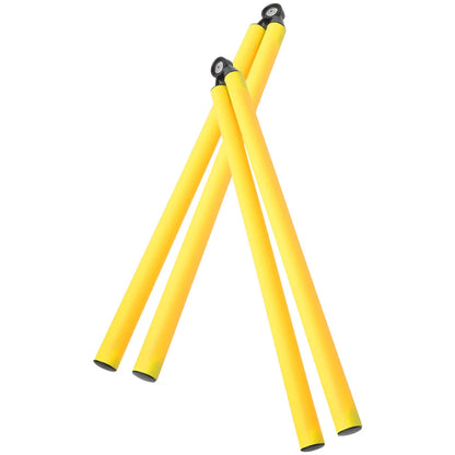 2 Pcs Football Training Equipment Agility Pole Folding