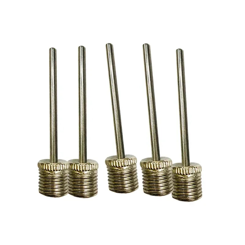 5Pcs/Set Football Pump Needle Stainless Steel Ball Pump