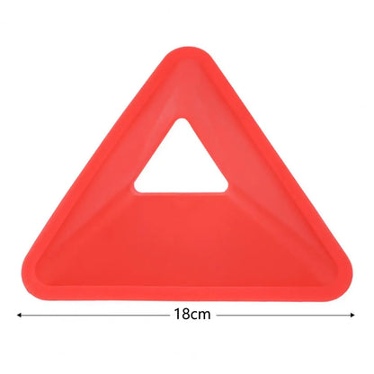 2 PCS Triangle Football Training Disc Cones