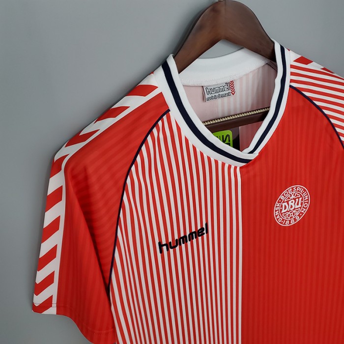 Retro Denmark Home Jersey 1986
