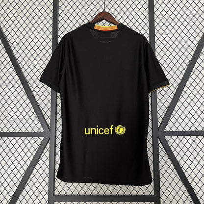 Retro Barcelona Away Black Jersey 13/14
