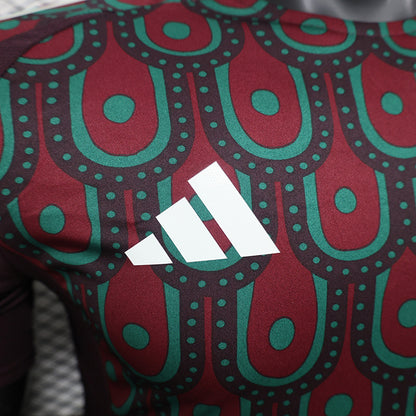 Authentic Mexico Home Red - Green Jersey 2024
