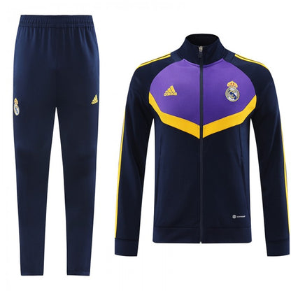 Real Madrid Navy Blue Purple Edition Training Suit