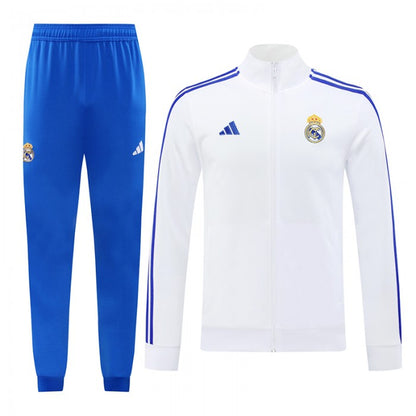 Real Madrid White-Blue Training Suit