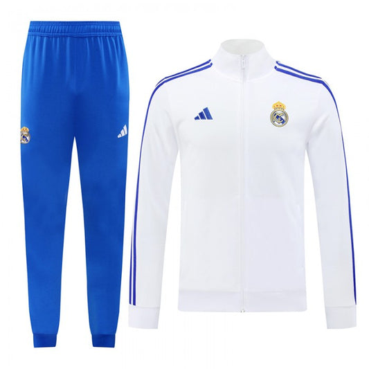 Real Madrid White-Blue Training Suit