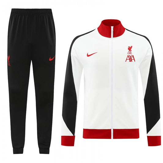 Liverpool White Black Edition Training Suit