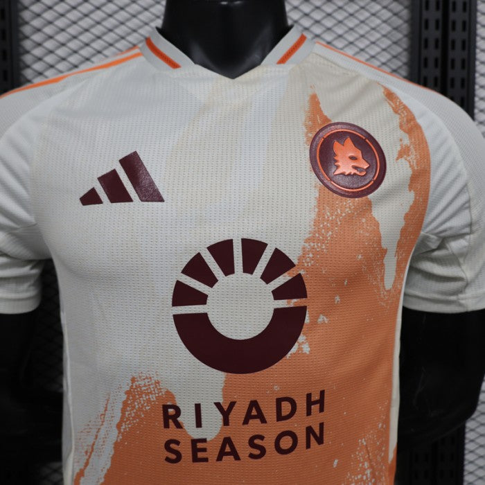 Authentic Roma Away White Jersey 24/25